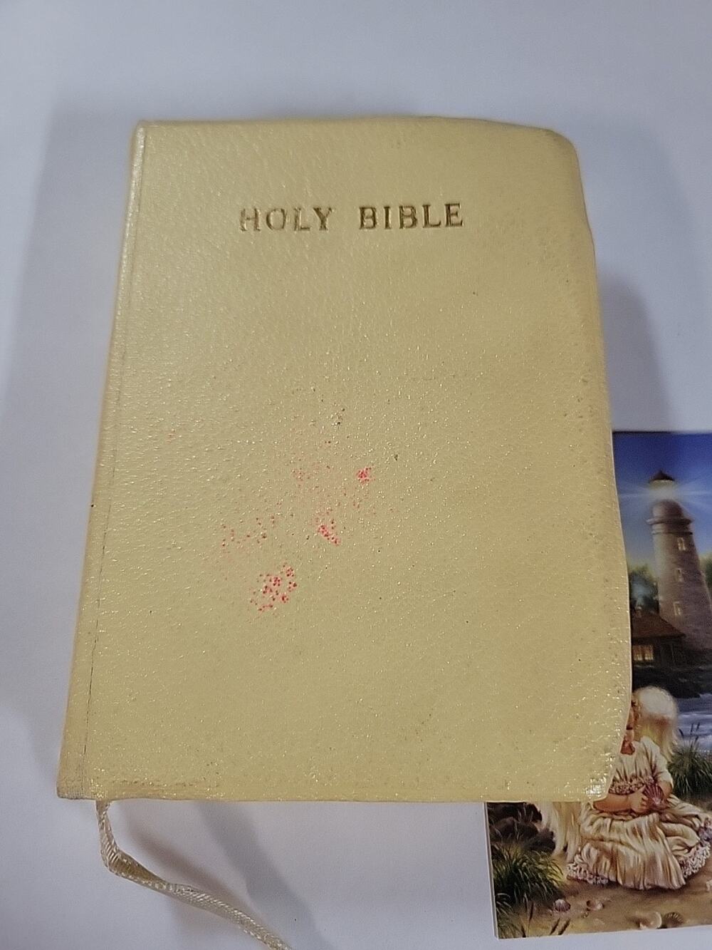 Vintage Self Pronouncing Holy Bible King James Small